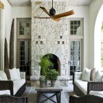 Classico Limewash - Stone Fireplace