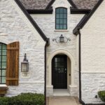 Mismatched brick and stone can feel disjointed. Romabio Venetian Glaze and Masonry Flat can bring both materials together for a more cohesive, balanced exterior.