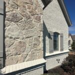 Romabio Venetian Glaze used to update natural stone with a soft, breathable mineral finish while preserving the stone’s original texture and character.